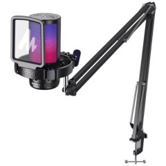 MAONO-GamerWave DGM20S-Noise Cancelling Microphone With RGB Lighting-Black