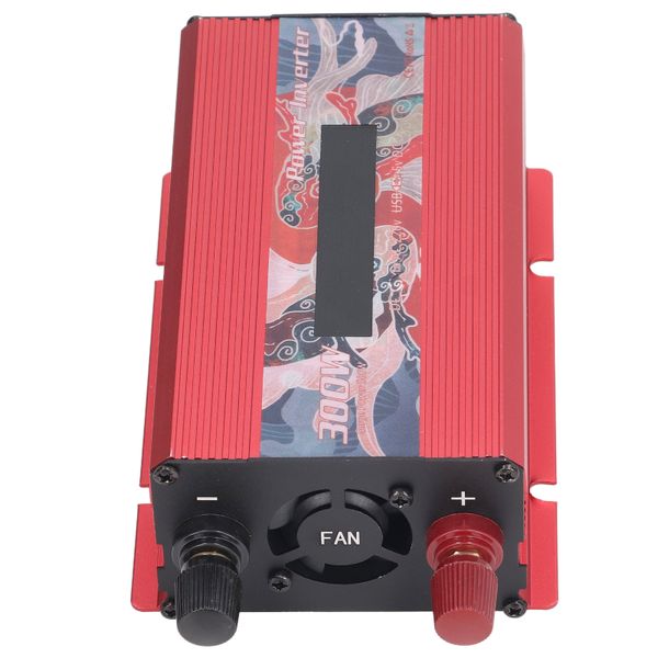 300W DC to AC Power Inverter Sine Wave Solar Converter for Charging