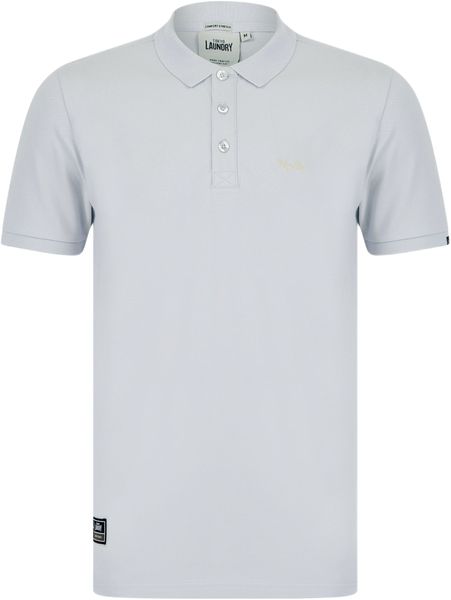 Tokyo Laundry - Men's Mortimer 2 Signature Cotton Polo Shirt Pale Blue - (Parallel Import)
