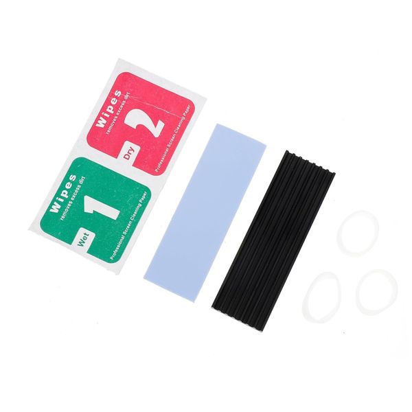 Aluminum Cooling Radiator Heat Sink with Thermal Pad for PCIe Drives