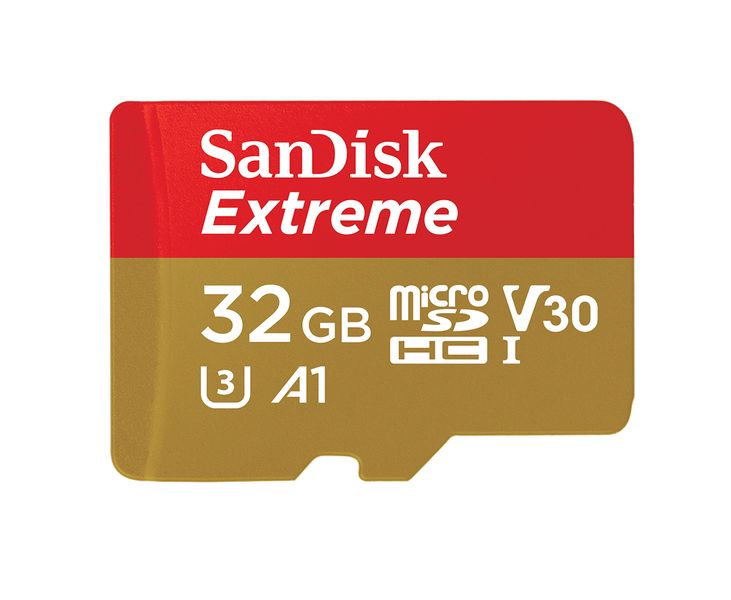 SanDisk 32GB 100 MB/s Extreme Micro UHS-l SDHC C10