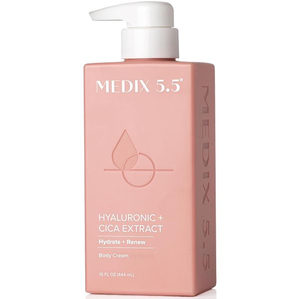 MEDIX 5.5 Hyaluronic Acid + Cica Extract Hydrate + Renew Cream 15oz (444mL)