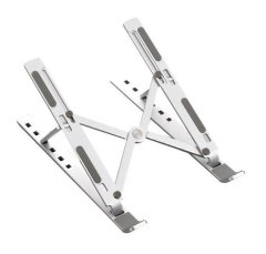 Potable Laptop Stand for 10-15.6" Notebook, Macbook and iPad (Silver)