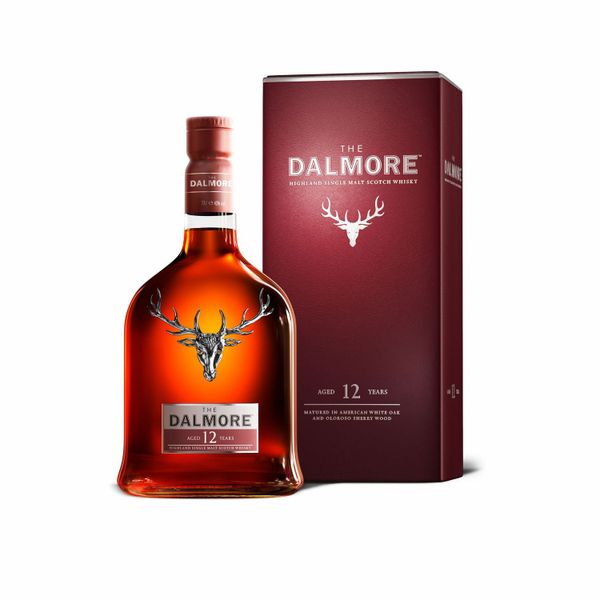 The Dalmore 12 Year Old Highland Single Malt Scotch Whisky, 750 ml
