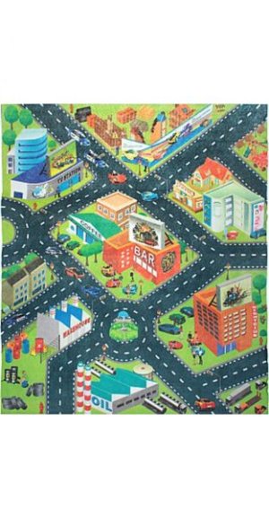 Interactive Play Mat And Toy Car