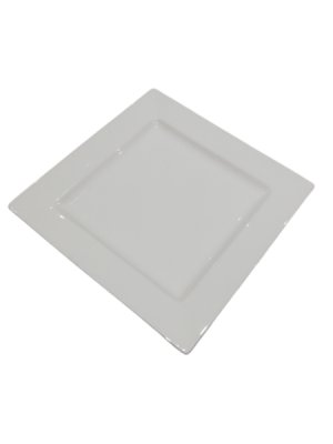 Platter 31x31x3cm Square Porcelain W23