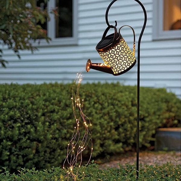 Ground plug solar kettle lamp lawn lamp decorative lighting