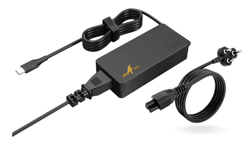 65W USB-C Laptop Charger USB Type-C Compatible with Lenovo Yoga/Thinkpad