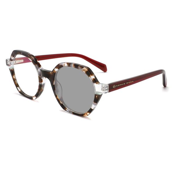 Sophie Moda- Photochromic Blue Light Blocking Fashion Glasses: MUSE Men
