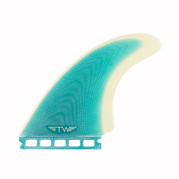 Captain Fin Tyler Warren Twin Esp ST Fin Turquoise