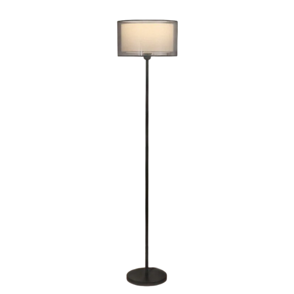Nordic LED Floor Lamp Remote Control Dimmable Standing Light