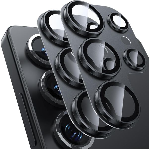 Camera Lens Protective Film Compatible With Samsung S25 Ultra, 2-Pack