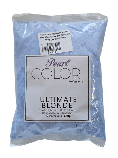 Pearl Colour Ultimate Blonde Blue Bleach Powder Lightener 400g