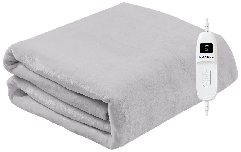 LUXELL - Electric Over-Blanket with Timer-Washable-Double-sided - 180X160cm