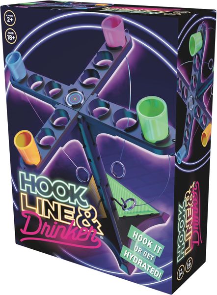Drinking Board Game Hook Line &amp; Drinker - Perfect for Game Nights