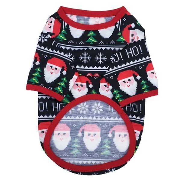 Holiday Novelty Pet Clothing Top for Small Dogs or Cats