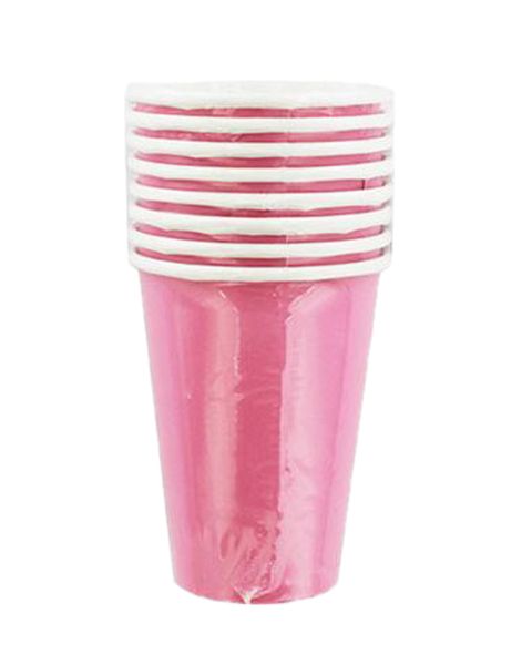 G4A - Paper Cup - Pink - Set of 60