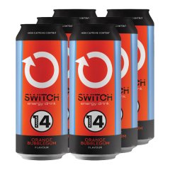 Switch Energy Drink Orange Bubblegum (6x500ml)