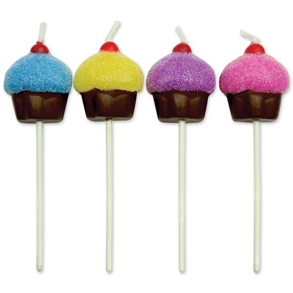 Cupcake Candles Set of 8