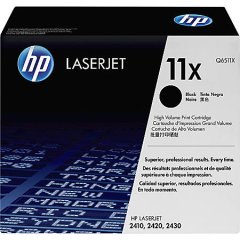 HP 11X High Yield Black LaserJet Toner Cartridge