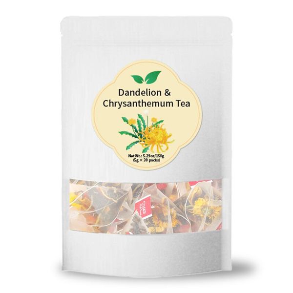 Pure natural Dandelion and Chrysanthemum tea, Refreshing and Detoxifying