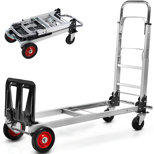 Convertible Trolley Heavy Duty Trolley Foldable Hand Truck - 2 in 1