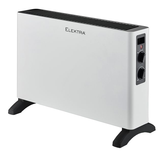 Elektra Portable Convection Heater Portable with Adjustable Thermostat