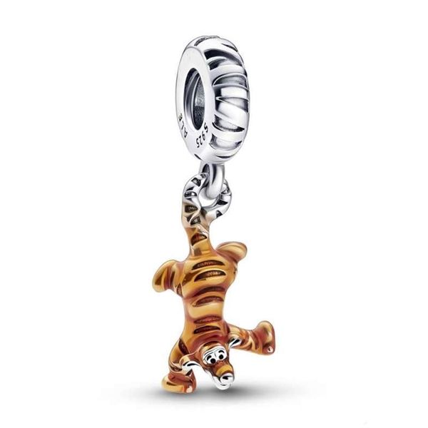 925 Sterling Silver Winnie the Pooh Tiger Bracelet Charm / Pendant