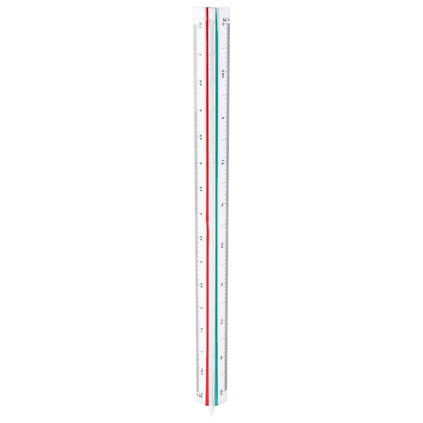 1:20 1:25 1:50 1:75 1:100 1:125 Plastic Triangular Scale Ruler