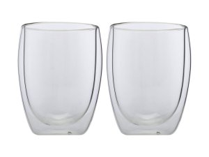 Maxwell and Williams Blend Double-Wall Cup 350ml - Set of 2
