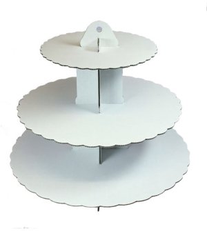 Culpitt 3 Tier Cupcake Cake Stand Display Birthday Party Cardboard Decor