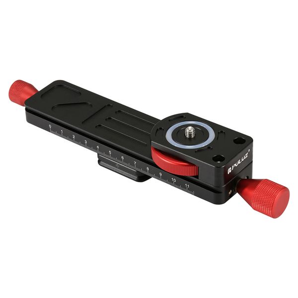 Macro Focusing Rail Slider Tripod Head with Quick Release Plate Holder