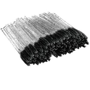 50 Black Glitter - Mascara Wands &amp; Spoolies