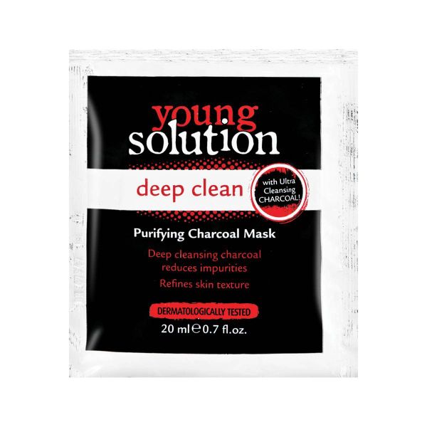 Young Solution Deep Charcoal Cleansing Mask Sachet 20ml - X3