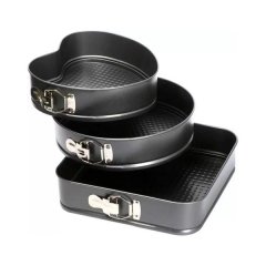 DH - 3 Piece Shape Cake Baking Trays