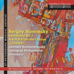 Sergey Slonimsky: Symphony No. 2/A Voice from the Chorus... (CD / Album)