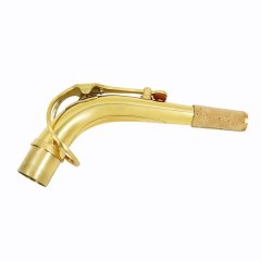 Alto Sax Neck, Brass, 24.5mm, With Cleaning Cloth