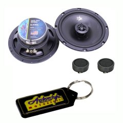 Ice Power IP-H165X 6.5" 400w 2way Speakers &amp; Evo Tweeters &amp; Keyring