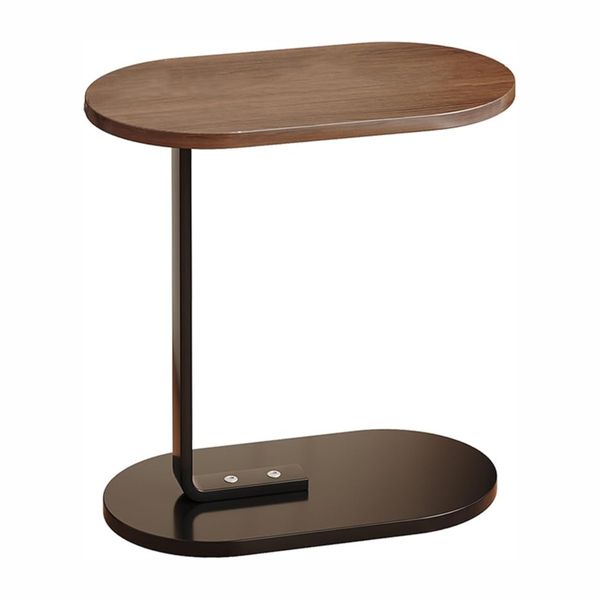 Wide Application Oval C-shaped Coffee End Table