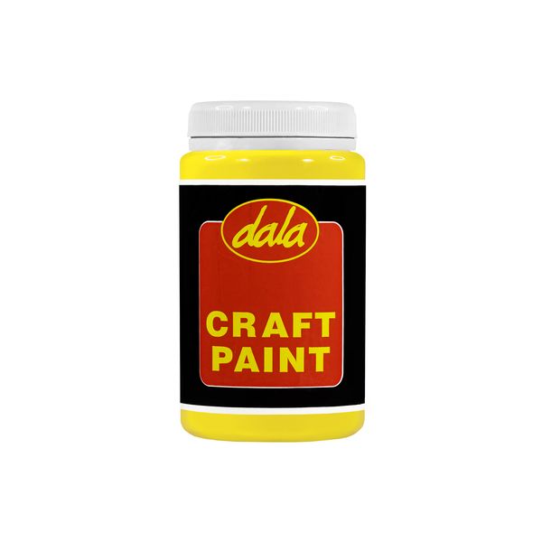 Dala Craft Paint Yellow 250ml