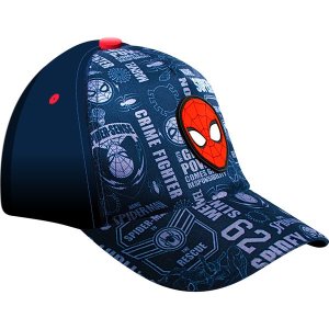 SPIDER-MAN By Marvel Official Licensed Kids One-Up Peak Cap - Stylish Cap