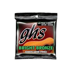 GHS Bright Bronze Acoustic Guitar Strings BB20X Extra light 11-50