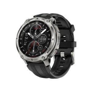 KOSPET Tank T4 GPS Smart Watch - Silver, Compatible with Android and iOS