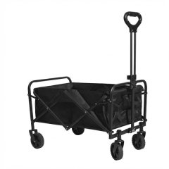 Heavy Duty Folding Camping Wagon &amp; Beach Utility Trolley Cart