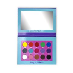 15-Color Matte &amp; Shimmer Eyeshadow Palette - Bold, Long-Lasting Finish