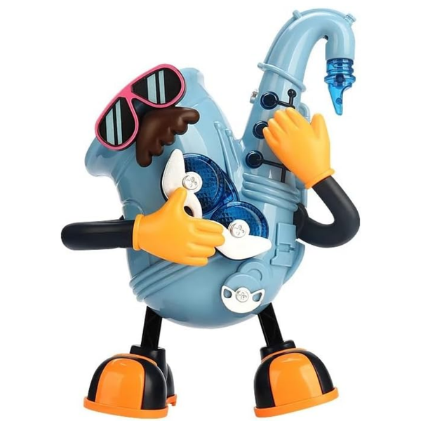 Mr. Rock Musical Cartoon Robot Singing and Dancing Toy for Kids
