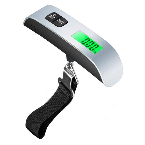Portable 50kg/10g Digital Luggage Scale - Hanging Travel Handheld Scale
