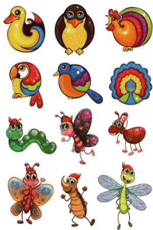 Tattoo Kids - Birds &amp; Bugs