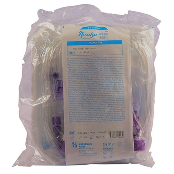 Amika - Pump Set Varioline Enfit Medical Tube
