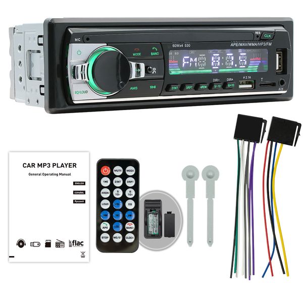 12V Car Stereo FM Radio MP3 Audio Player Built